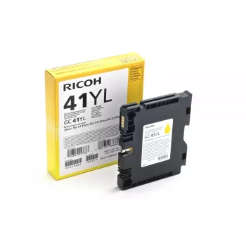 Ricoh 405768 mustepatruuna 1 kpl alkuperäinen keltainen