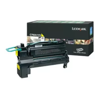 LEXMARK värikasetti - C792/ X792 - Return Program - 6k sivua - keltainen