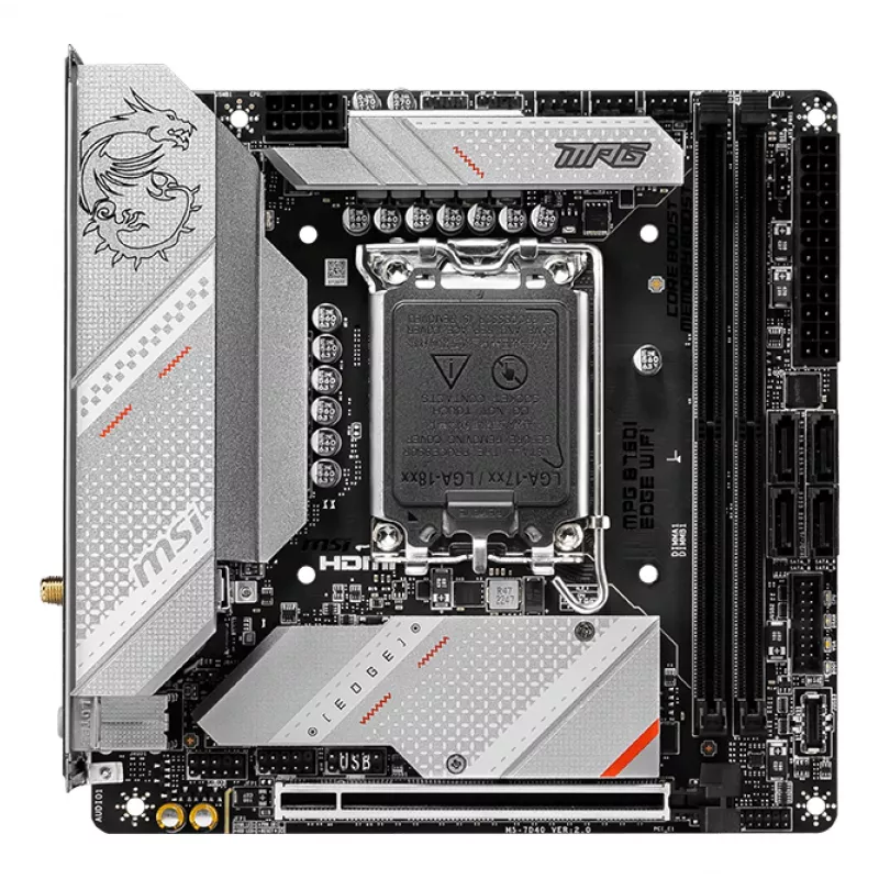 MSI MPG B760I EDGE WIFI emolevy Intel B760 LGA 1700 Mini-ATX