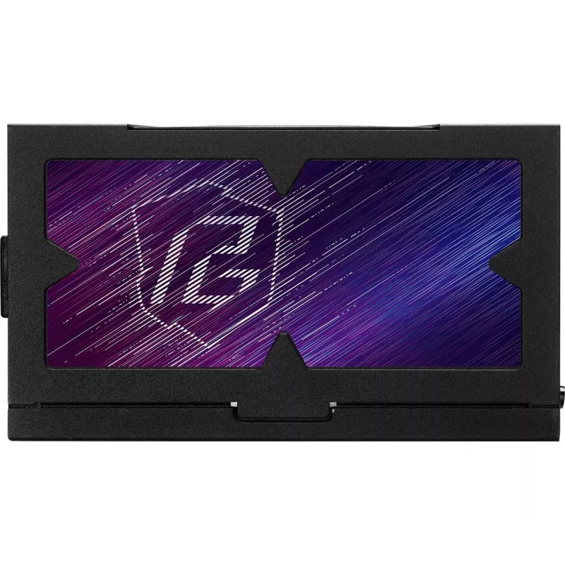 Virtalähde ASRock Phantom Gaming PG-1000G 750 W, ATX 20+4 Pin, 80 PLUS Gold, 135 mm tuuletin, täysin modulaarinen, musta