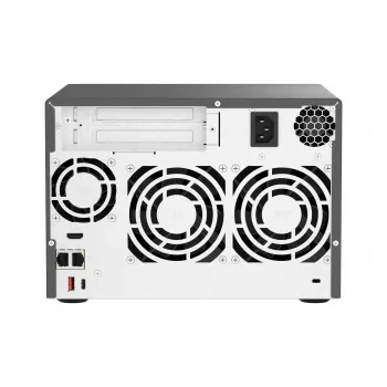 QNAP TVS-H674T-I5-32G NAS/tallennuspalvelin torni Intel® Core™ i5 i5-12400 32 GB DDR4 HDD QNAP QTS musta