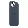 APPLE iPhone 14 - silikonikotelo MagSafe-yhteensopiva - Storm Blue