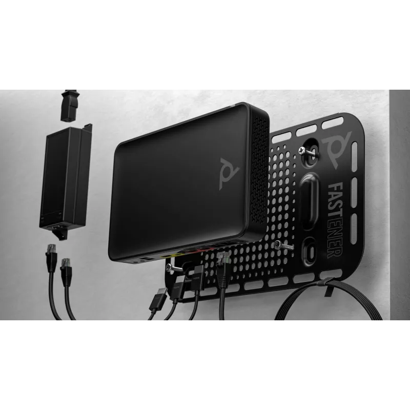 HP Poly Studio G62 videoneuvottelujärjestelmä asennuslevysarjalla No Radio TAA
