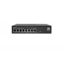LevelOne Hilbert 10 inch 8-porttinen Gigabit Smart Lite -kytkin, 8 x Gigabit RJ45 (10/100/1000)