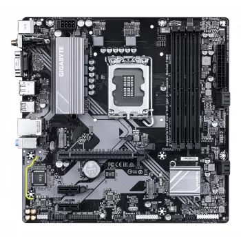 GIGABYTE B760M D3HP WIFI6 -emolevy - tukee Intel Core 14. sukupolven suorittimia, 4+1+1 vaiheinen digitaalinen VRM, jopa 5600 MHz DDR5, 2xPCIe 4.0 M.2, Wi-Fi 6, GbE LAN, USB 3.2 Gen1