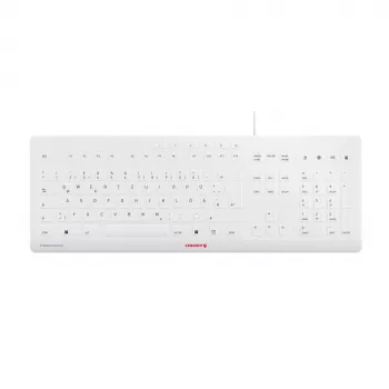 CHERRY Stream näppäimistö JK-8502DE-0 USB QWERTZ saksa harmaa johdollinen 115 näppäintä