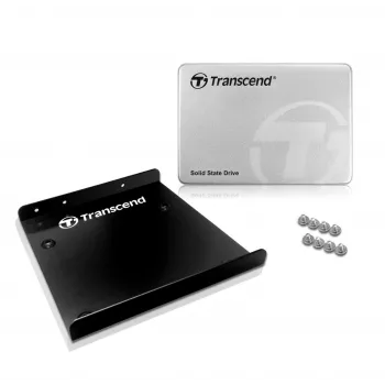 TRANSCEND SSD 370 128GB 2.5in SATA III 6gb/s MLC alumiinikotelo