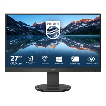 Philips B Line 276B9/00 tietokonenäyttö 68,6 cm (27 tuuman) 2560 x 1440 pikseliä Quad HD LED musta