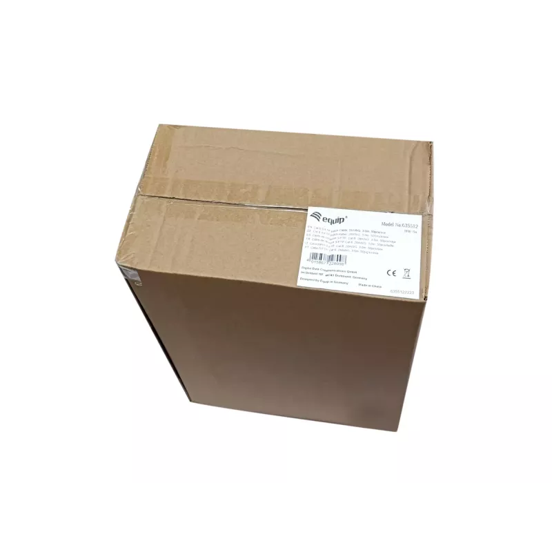 Equip Cat.6 S/FTP -verkkokaapeli, 3,0 m, valkoinen, 50 kpl:n pakkaus