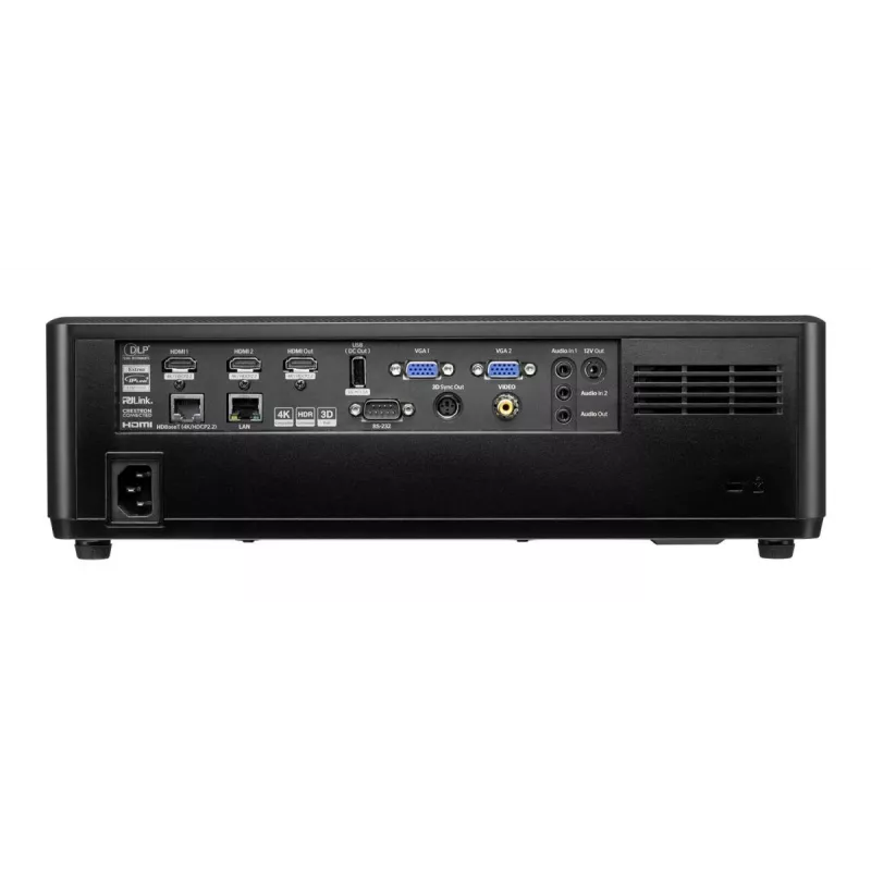 Optoma ZU607TST lyhyen projisointietäisyyden laserprojektori, DLP, WUXGA 1920x1200, 6000 ANSI-lumenia, musta