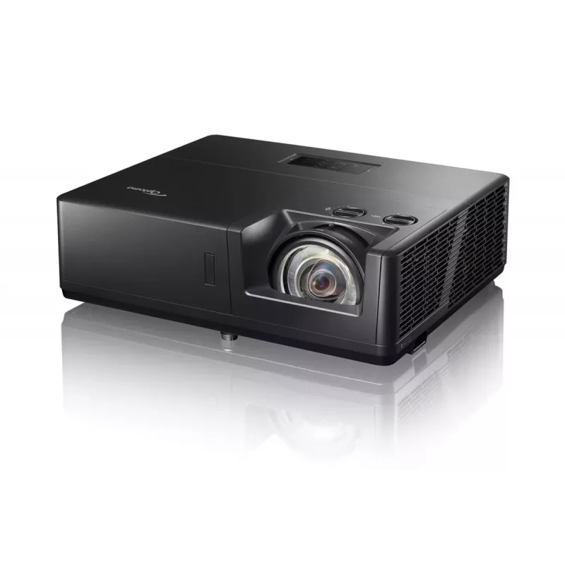 Optoma ZU607TST lyhyen projisointietäisyyden laserprojektori, DLP, WUXGA 1920x1200, 6000 ANSI-lumenia, musta