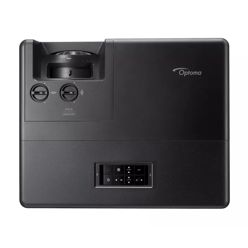Optoma ZU607TST lyhyen projisointietäisyyden laserprojektori, DLP, WUXGA 1920x1200, 6000 ANSI-lumenia, musta