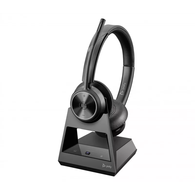 HP Poly Savi 7320-M Office -stereokuulokkeet DECT 1880-1900 MHz