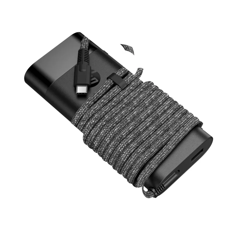 HP 110W USB-C -kannettavan virtalähde, kannettava, sisäkäyttöön, 110 W, business, musta, 0 - 35 °C
