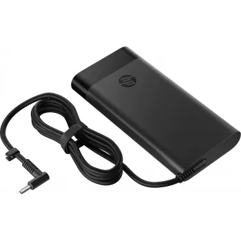 HP 230 W Smart -verkkolaite (AQ9X8AA) kannettaville tietokoneille, sisäkäyttöön, 115 V tulo, 4,5 mm, EU-pistoke, musta