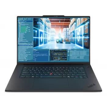 Lenovo ThinkPad T1g Gen 8 (21TD0002GE) kannettava tietokone, Intel Core Ultra 7 255H, 40,6 cm (16 tuumaa) WUXGA 1920 x 1200, 32 Gt LPDDR5x-SDRAM, 1 Tt SSD, NVIDIA GeForce RTX 5060, Windows 11 Pro, musta