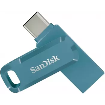 WESTERN DIGITAL SanDisk Ultra Dual Drive Go – 256 GB USB-muistitikku – USB-C / USB-A – Navagio Bay