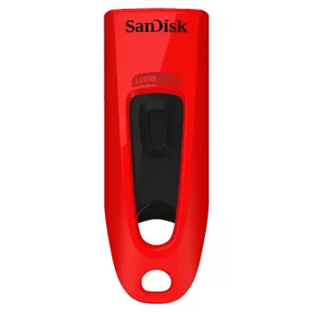 WESTERN DIGITAL SanDisk Cruzer Ultra - 64GB USB-muistitikku - USB 3.0 - punainen