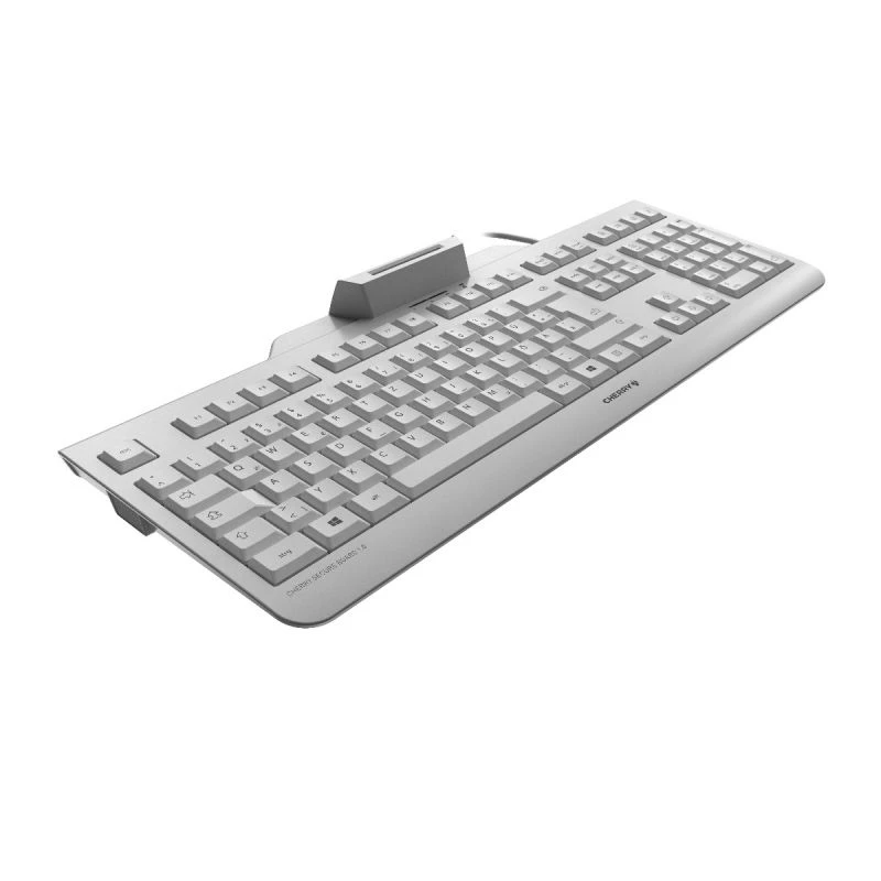 CHERRY SECURE BOARD 1.0 näppäimistö Office USB QWERTZ saksa harmaa