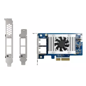 QNAP QXG-10G2T-X710 kaksiporttinen 10GbE RJ45 PCIe -verkkokortti