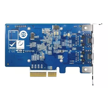 QNAP QXG-10G2T-X710 kaksiporttinen 10GbE RJ45 PCIe -verkkokortti