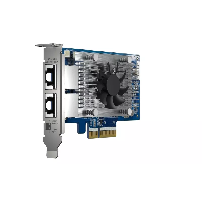 QNAP QXG-10G2T-X710 kaksiporttinen 10GbE RJ45 PCIe -verkkokortti