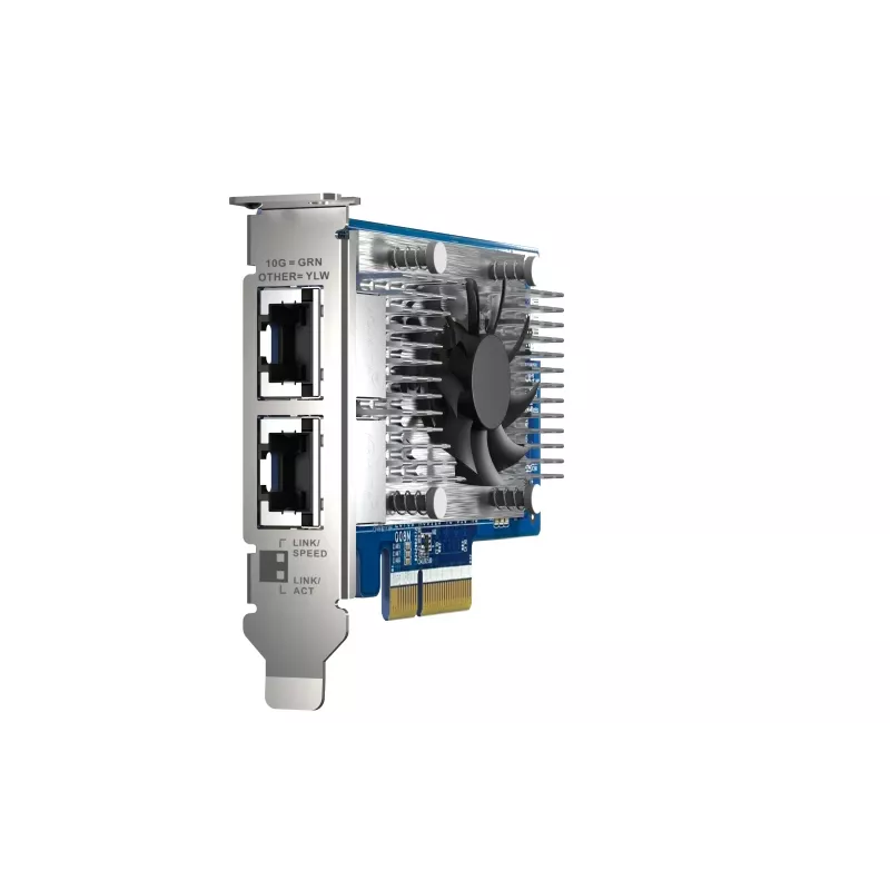 QNAP QXG-10G2T-X710 kaksiporttinen 10GbE RJ45 PCIe -verkkokortti