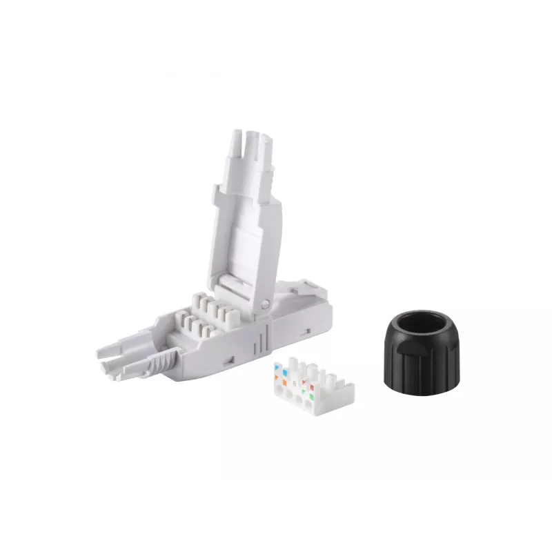 Equip Cat.6A työkaluton RJ45-liitin, 5 kpl:n sarja
