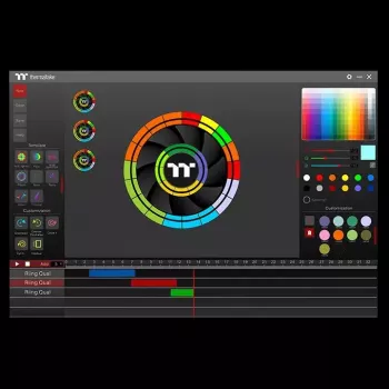 Tuuletin Thermaltake Riing Quad 12 RGB
