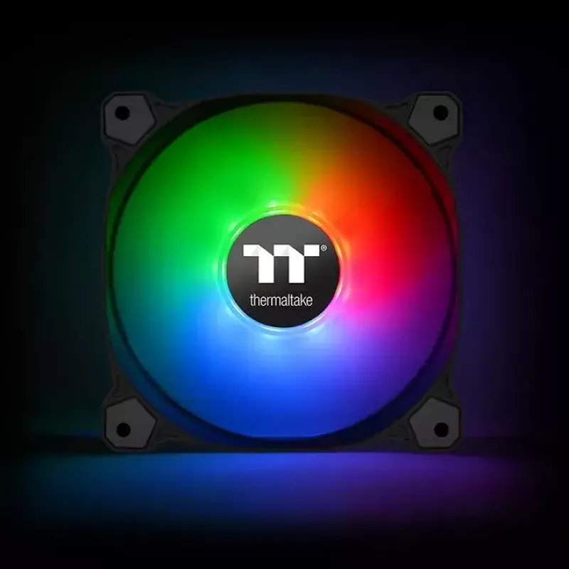 Tuuletin Thermaltake CL-F080-PL14SW-A 14 cm musta