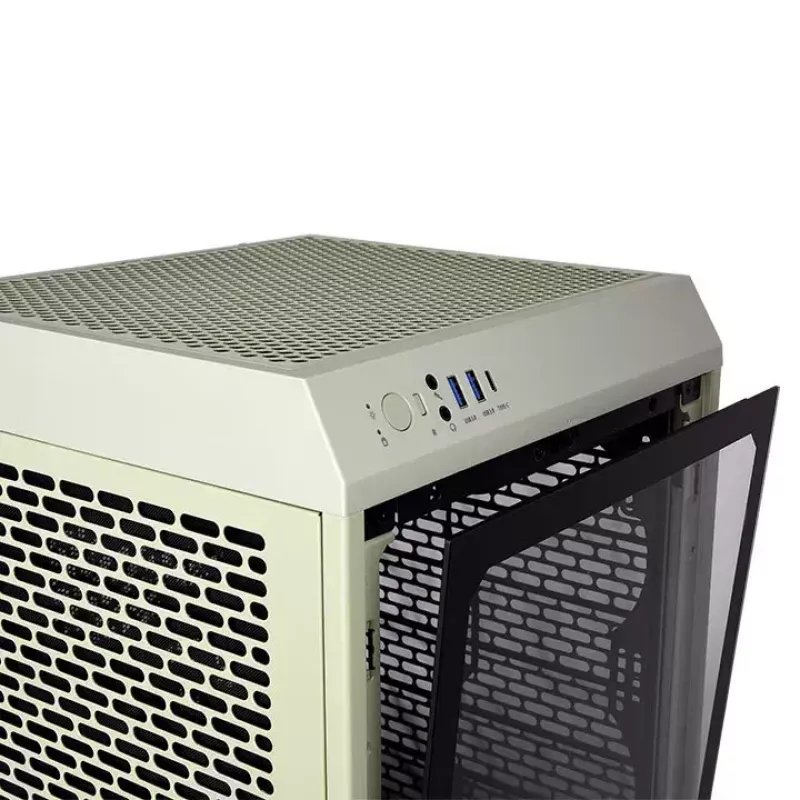 PC-kotelo Thermaltake Tower 200 Mini Tower vihreä