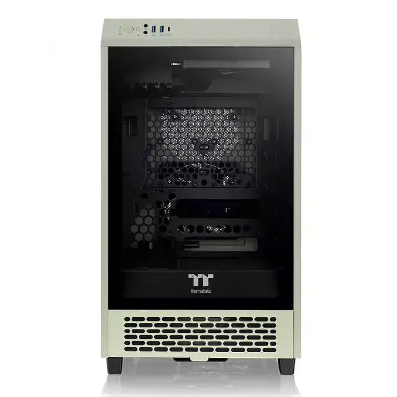 PC-kotelo Thermaltake Tower 200 Mini Tower vihreä