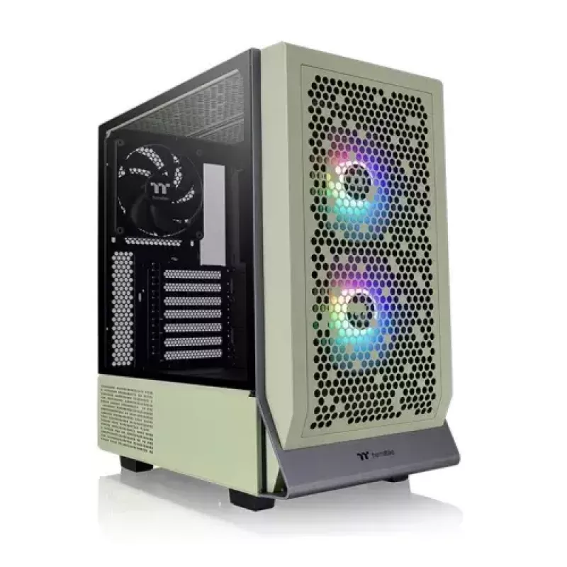 PC-kotelo Thermaltake Ceres 300 TG Midi Tower vihreä