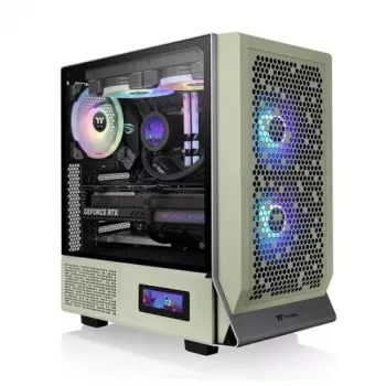PC-kotelo Thermaltake Ceres 300 TG Midi Tower vihreä