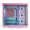 Thermaltake View 380 TG ARGB Midi Tower -tietokonekotelo, pinkki (Bubble Pink)