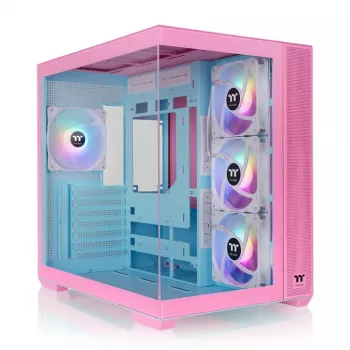 PC-kotelo Thermaltake View 380 TG ARGB Midi Tower valkoinen