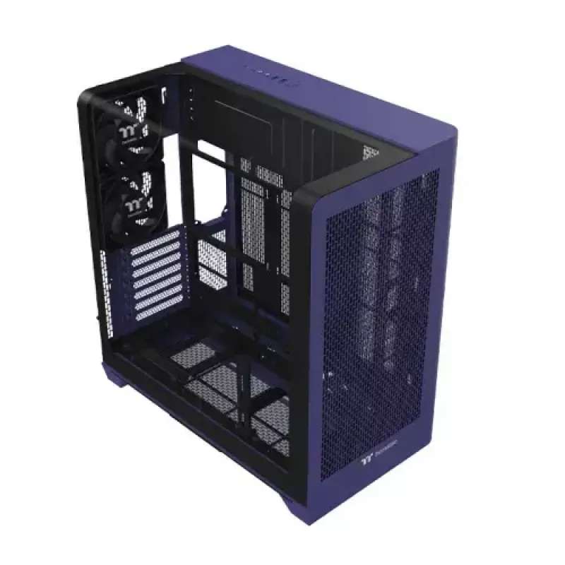 Tietokonekotelo Thermaltake CA-11F-00MNWN-00 Midi Tower, sininen, PS2-tuki