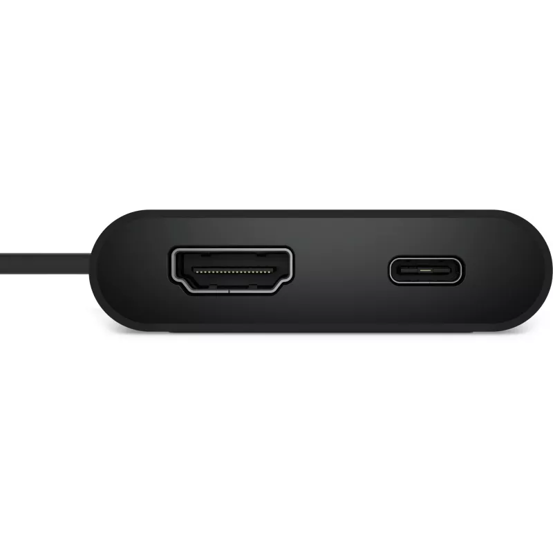 DELL DA225 johdollinen USB 3.2 Gen 1 (3.1 Gen 1) Type-C musta
