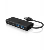ICY BOX IB-HUB1426-U3 USB 3.2 Gen 1 (3.1 Gen 1) Type-A 5000 Mbit/s musta