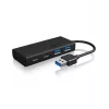 ICY BOX IB-HUB1426-U3 USB 3.2 Gen 1 (3.1 Gen 1) Type-A 5000 Mbit/s musta