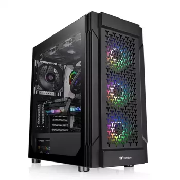 THERMALTAKE kotelo Mid Tower - Versa T27 TG ARGB - musta