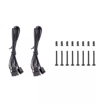 THERMALTAKE PC-tuuletin - CT120 - 12 cm - musta - 2 kpl:n pakkaus