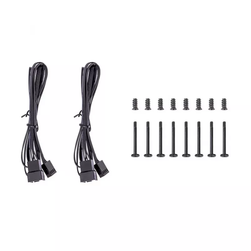 THERMALTAKE PC-tuuletin - CT120 - 12 cm - musta - 2 kpl:n pakkaus