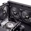 THERMALTAKE PC-tuuletin - CT120 - 12 cm - musta - 2 kpl:n pakkaus