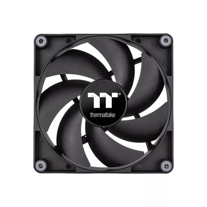 THERMALTAKE PC-tuuletin - CT120 - 12 cm - musta - 2 kpl:n pakkaus