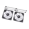 THERMALTAKE PC-jäähdytystuuletin - CT140 ARGB Sync - 14 cm - musta - 2 kpl:n pakkaus