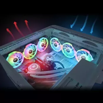 Ilmajäähdytin Thermaltake SWAFAN EX14 RGB PC-jäähdytystuuletin