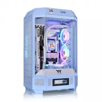 PC-kotelo Thermaltake The Tower 300 Micro Tower sininen