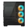 GIGABYTE C500 PANORAMIC STEALTH Midi Tower musta