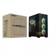 GIGABYTE C500 PANORAMIC STEALTH Midi Tower musta
